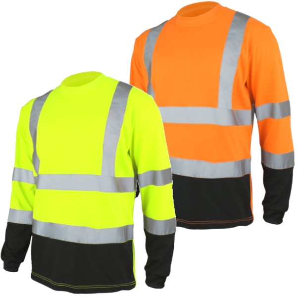 T-Shirt - T-REF LONG - fluoreszierend